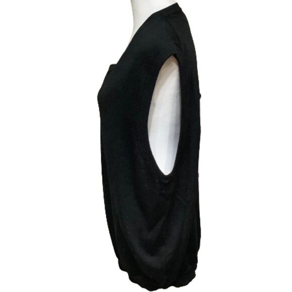 Joseph Abboud Black Merino Wool Men's Vest XL Sleek Comfortable Classic - Picture 2 of 7